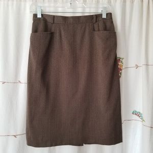 Talbots 100% Wool skirt